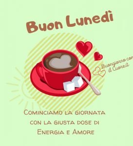Immagini buongiorno buon lunedì nuove 2022 con il caffè
