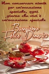 buongiorno primaverile domenica