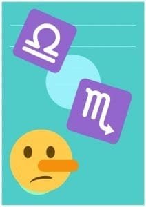 bugiardo, bugia, segni zodaicali