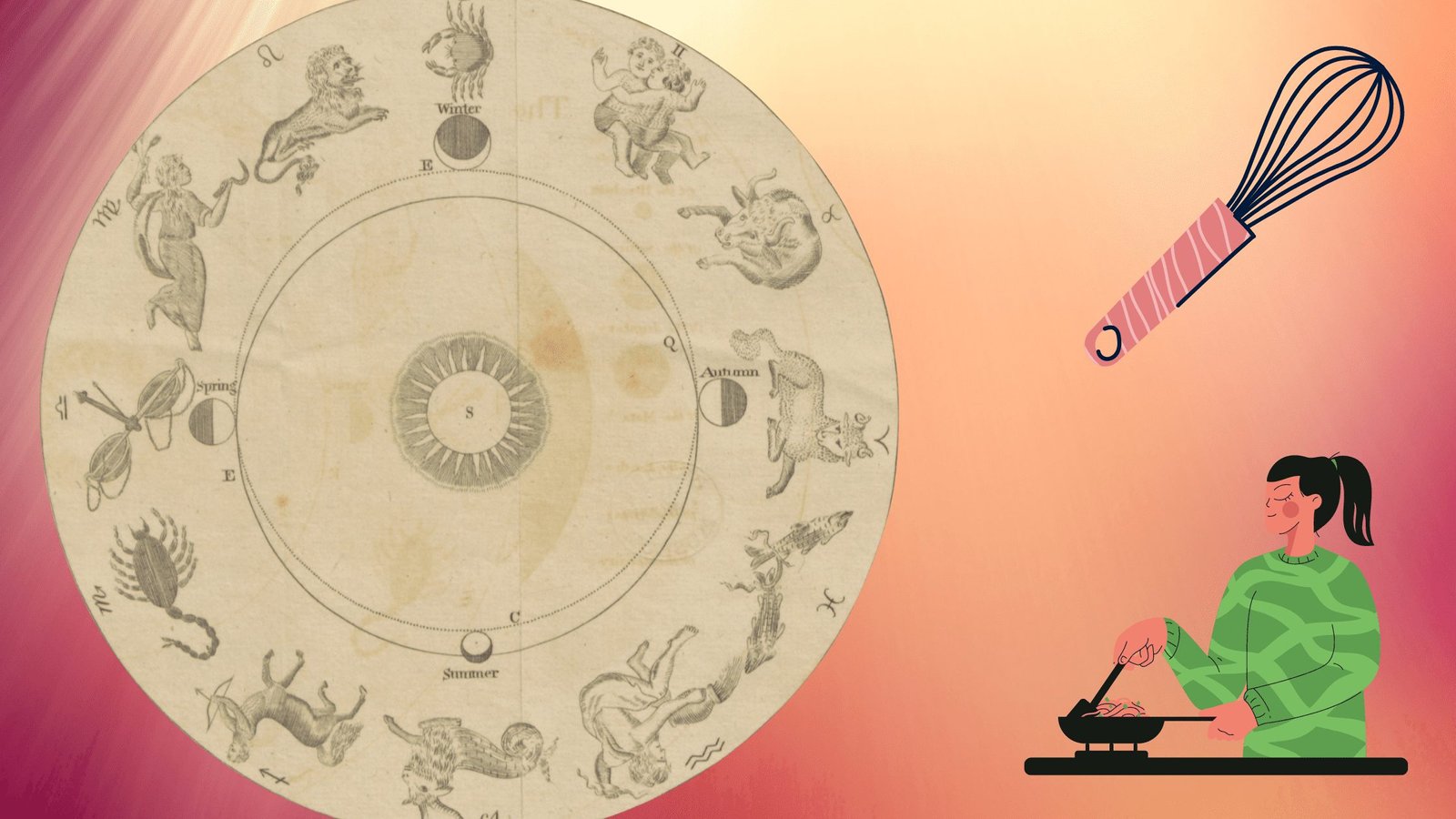 zodiaco, cucinare
