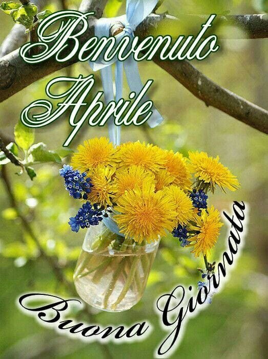benvenuto aprile