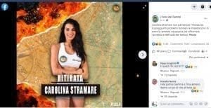 Carolina Stramare, Isola dei famosi