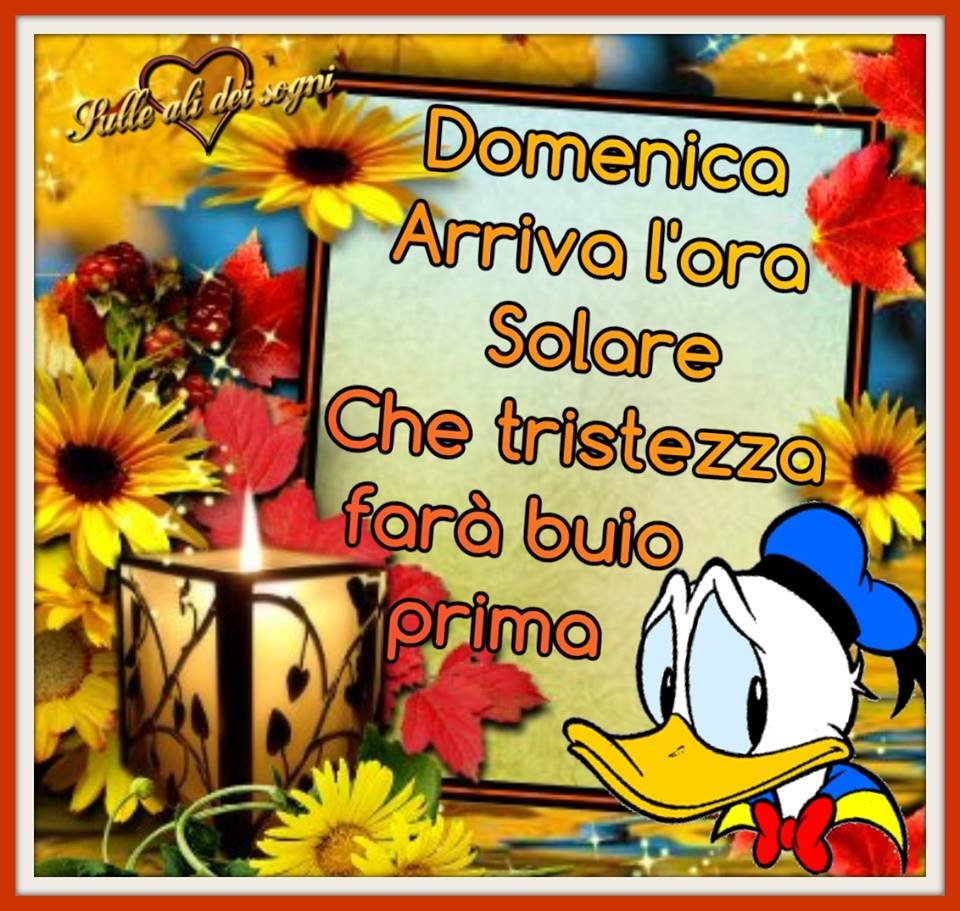 Frasi e immagini buongiorno cambio ora legale