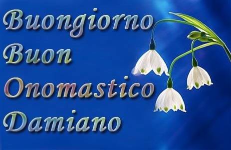 immagini buon onomastico damiano
