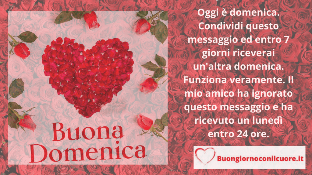 buona domenica