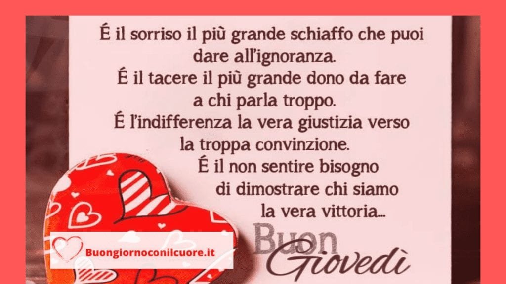 Buon giovedì immagini nuove