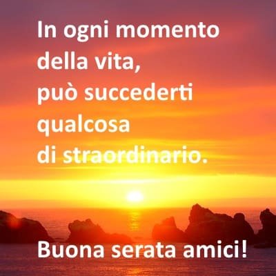 buona serata immagini augurare
