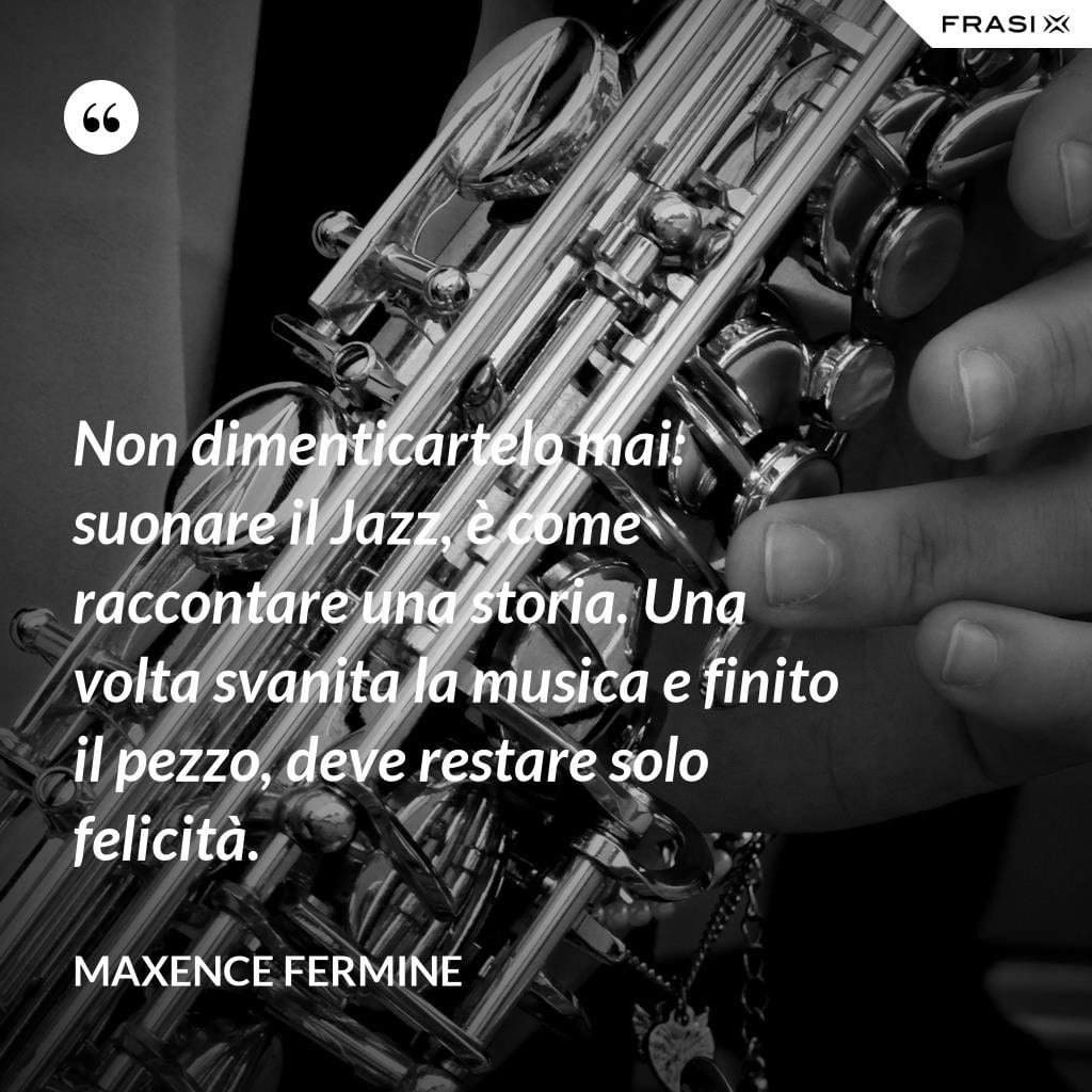 frasi sul jazz
