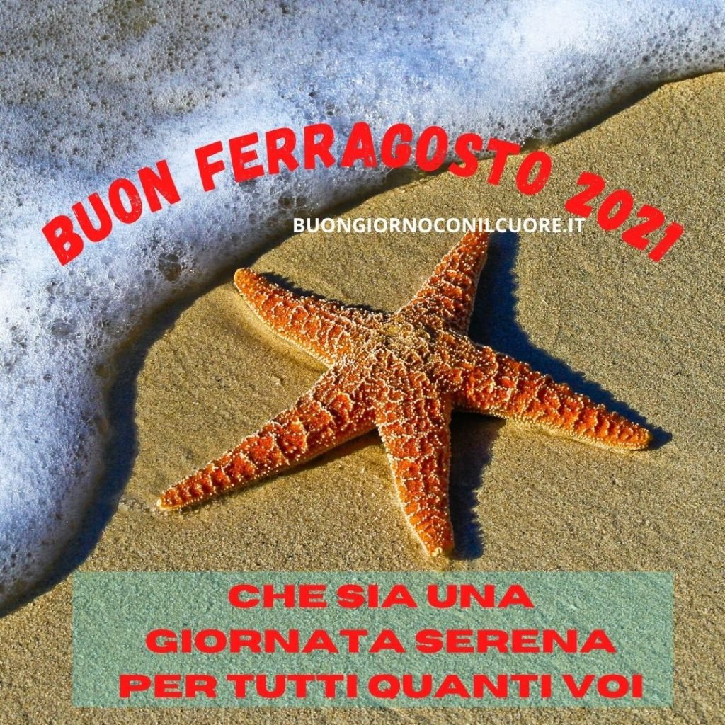 buon ferragosto 2021 immagini nuove aggiornata