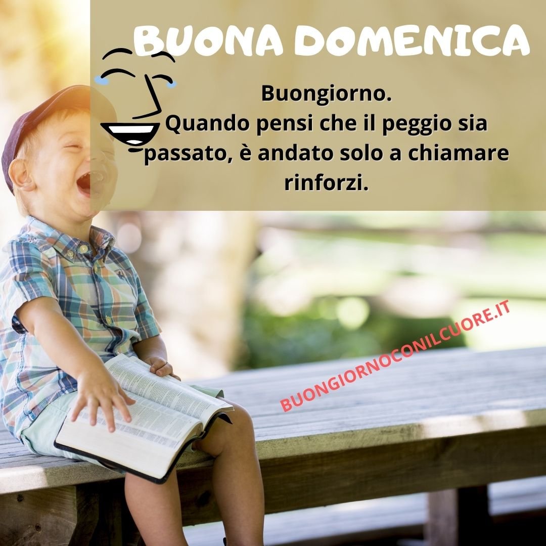 immagini buona domenica divertenti