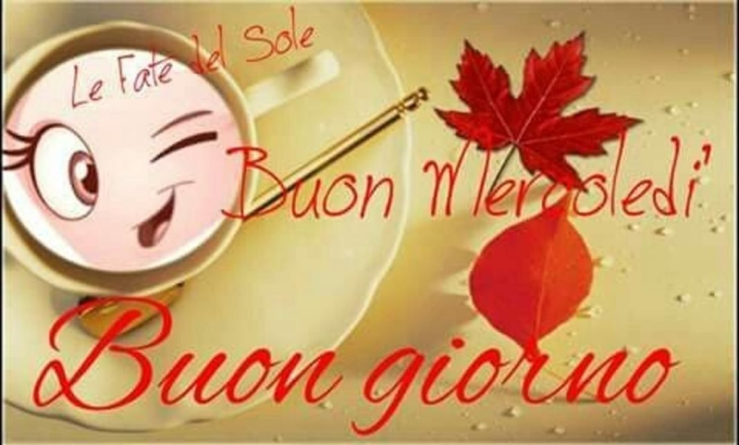 Buon Mercoledì autunnale. Frasi e immagini gratis del buongiorno Buon Mercoledì autunnale. Frasi e immagini gratis del buongiorno