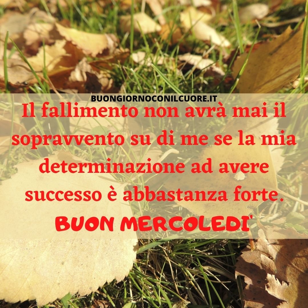 immagini nuove buon mercoledì autunnale buongiorno