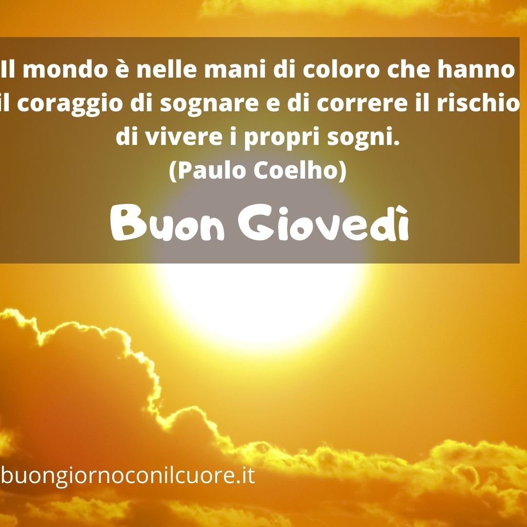 buon giovedì autunnale