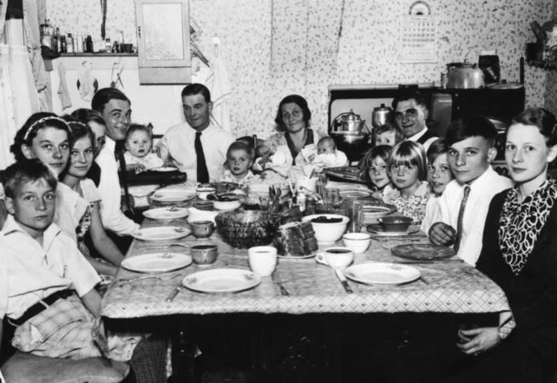 pranzo tipico anni passati