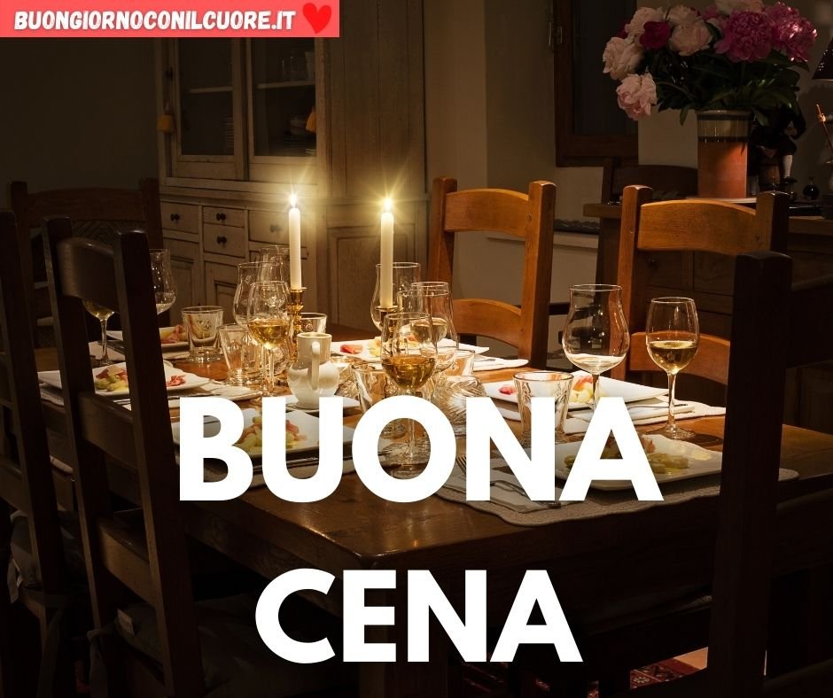 immagini buona cena 2022 nuove