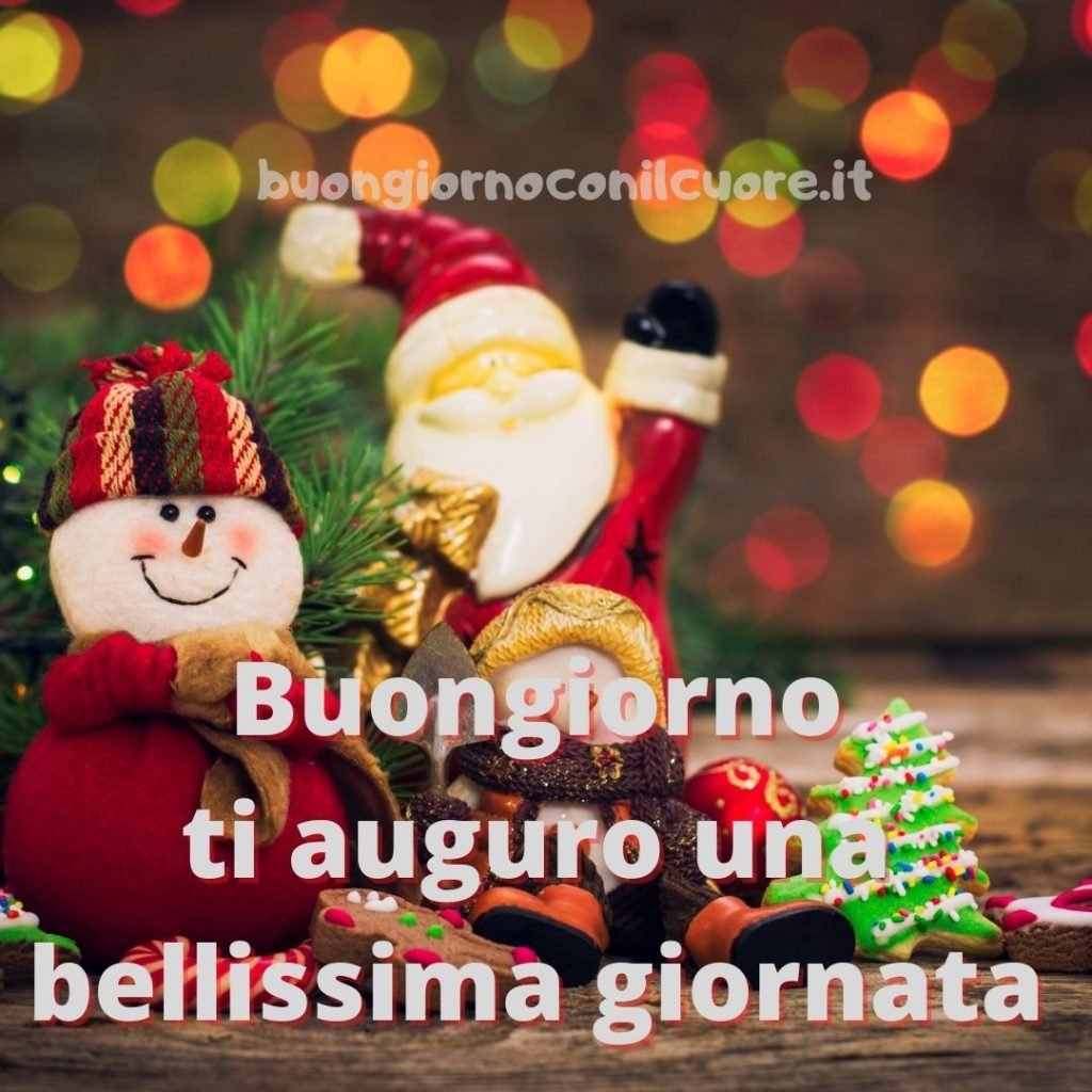 buongiorno immagini natalizie