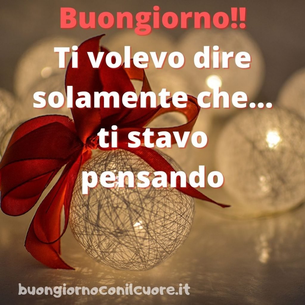 buongiorno immagini a tema natalizio