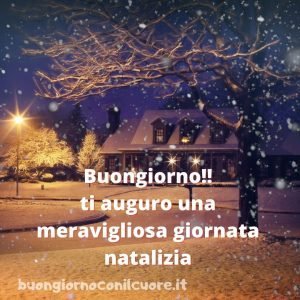 buongiorno immagini natalizie