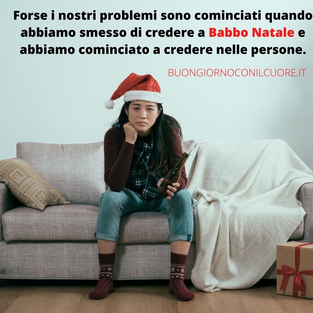 frasi di natale triste