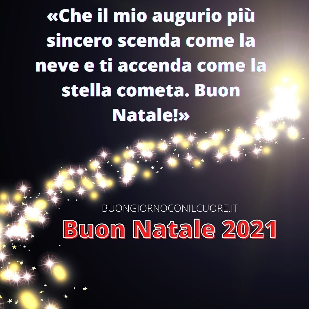 frasi sulla stella cometa natale 2021