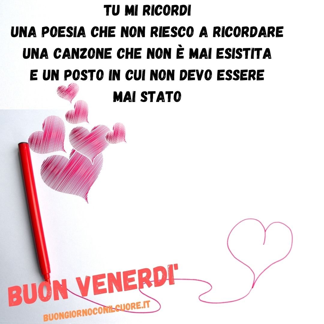 immagine d'amore buon venerdì 5 novembre 2021
