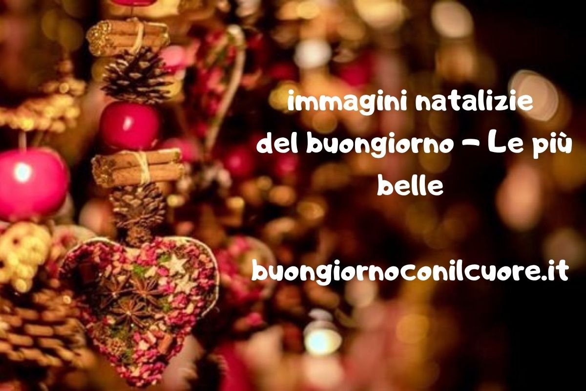 immagini buon natale buongiorno