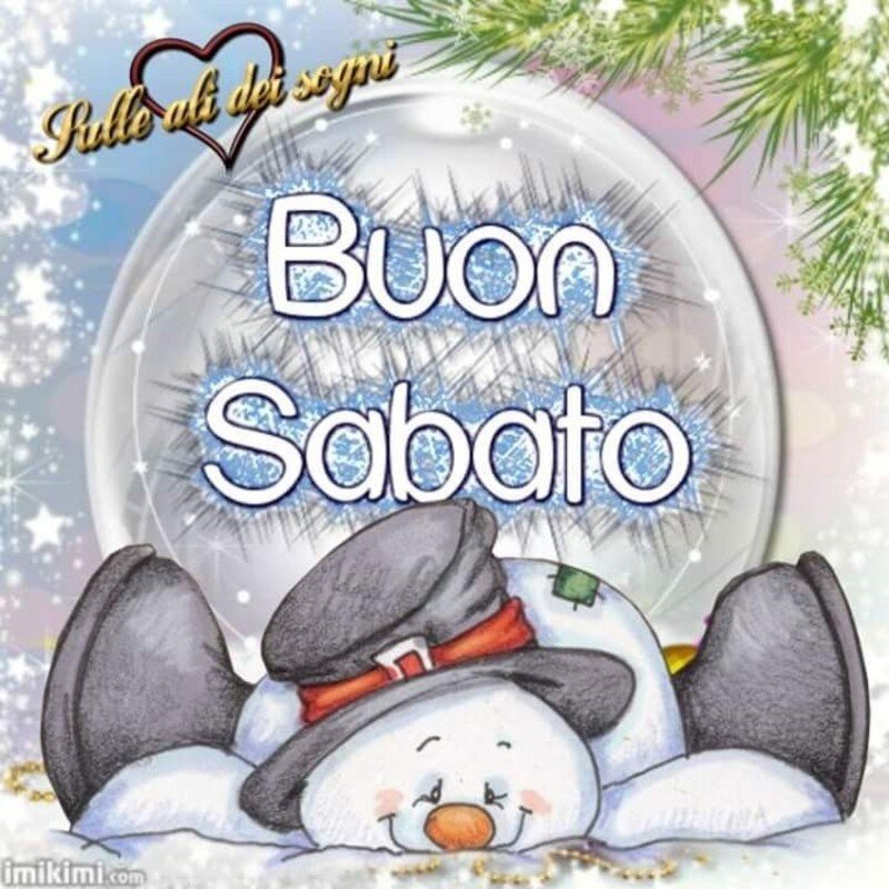 buon sabato immagini invernali 2022