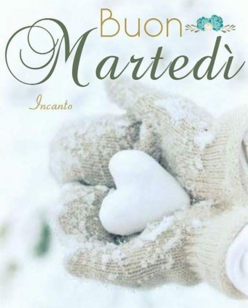 immagini buon martedì invernale