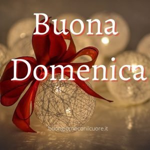 Buona domenica natalizia