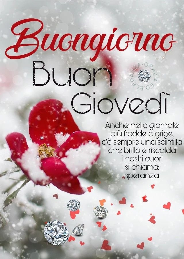 immagini buon giovedì 2022 invernali