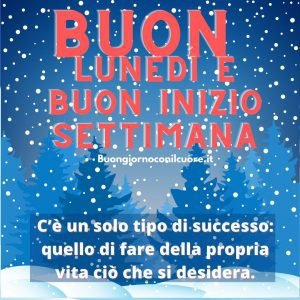 Buon inizio settimana 2022 3 gennaio lunedì