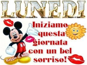 immagini disney buon lunedì 3 Gennaio 2022