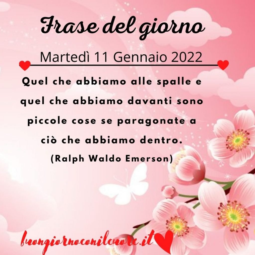 immagine del giorno martedì 11 gennaio 2022