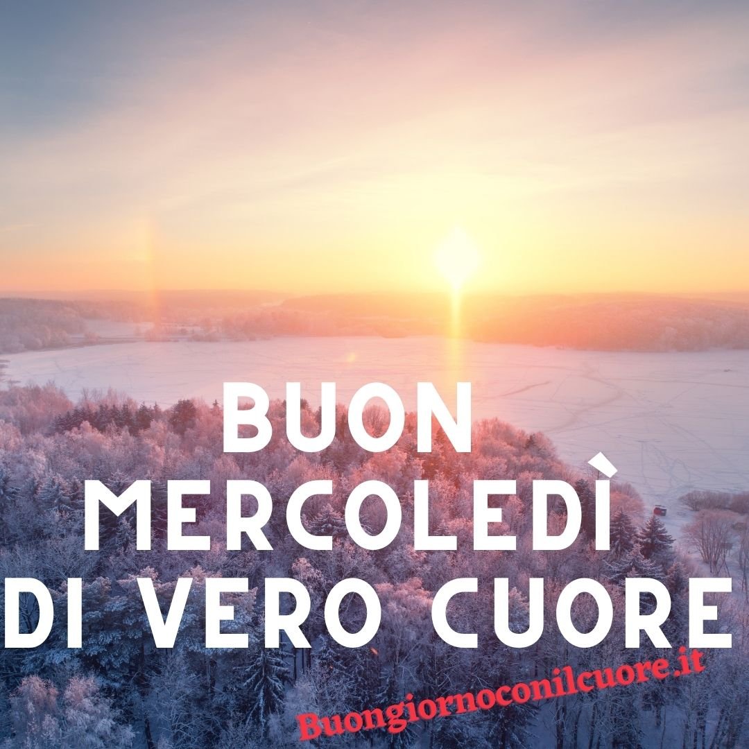 immagini nuove buon mercoledì invernale