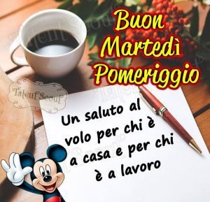 buon martedì 4 gennaio 2022 pomeriggio