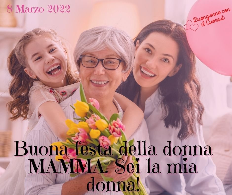 buona festa della donna mamma