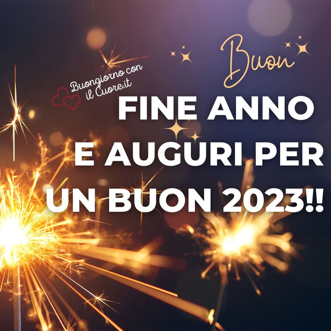 IMMAGINI BUON FINE ANNO 2022
