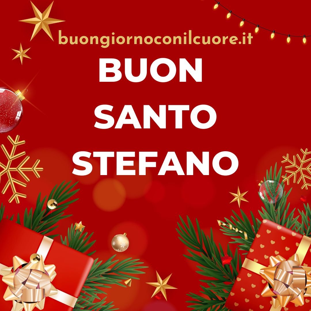 immagini buon santo stefano 2022