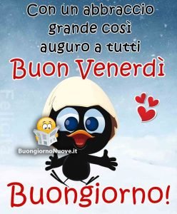 buon venerdì invernale