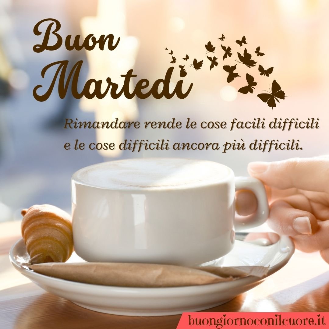 Buongiorno martedì 21 Febbraio 2023