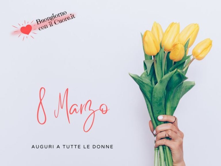 Buongiorno 8 Marzo 2024: immagini di auguri per la festa della donna