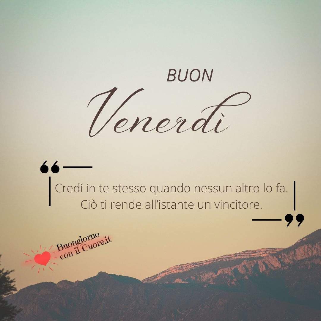 immagini buongiorno e buon venerdì