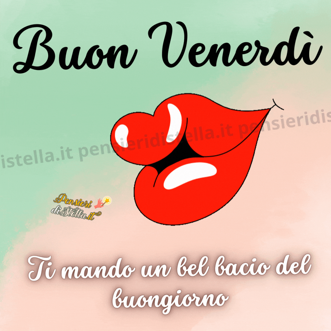 GIF Animate Buon Venerd 