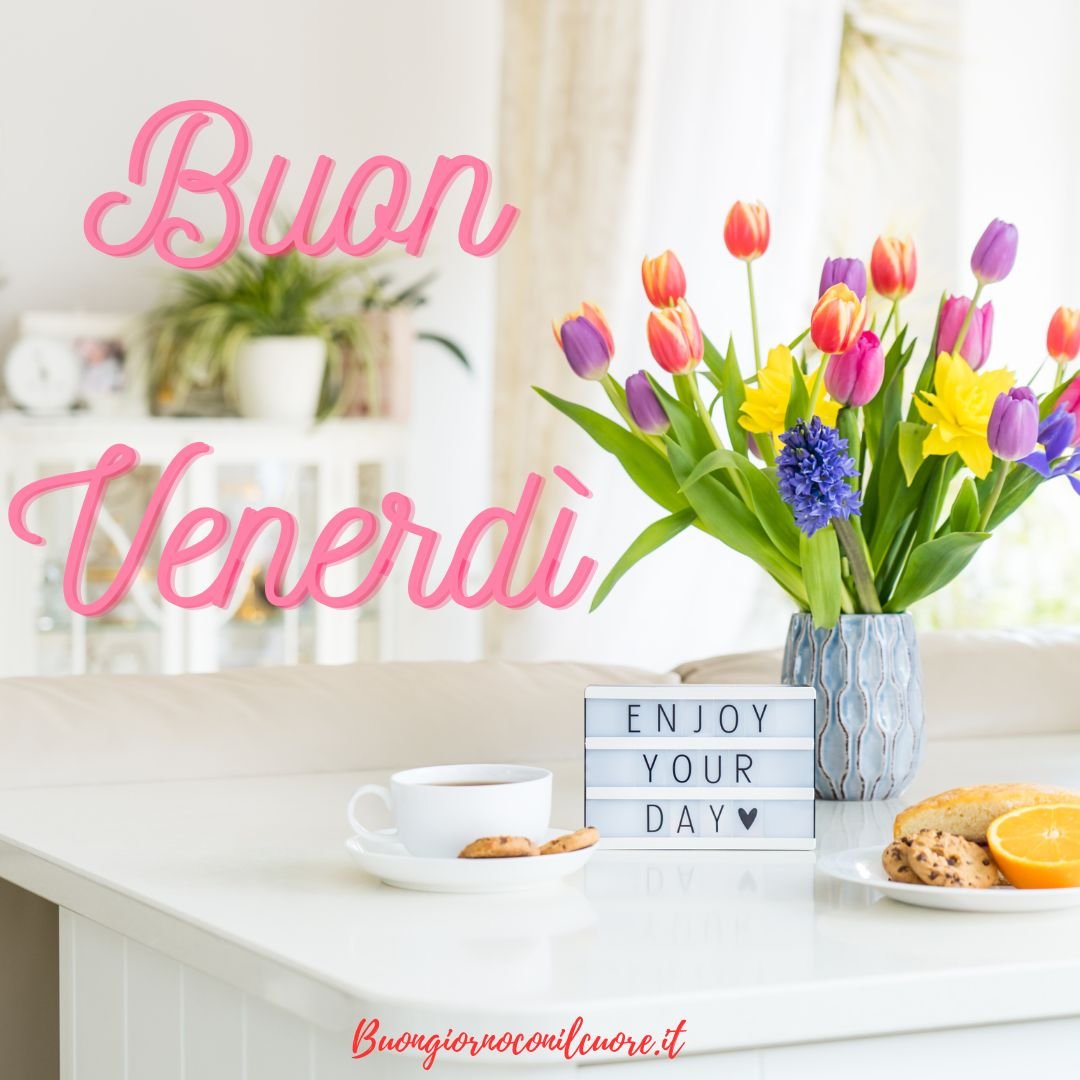 Buon venerdì immagini buongiorno con il cuore