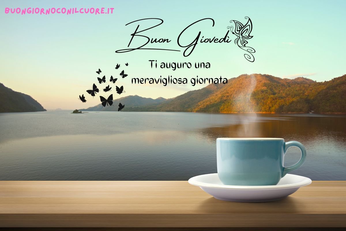 buongiorno buon venerdì 18 luglio
