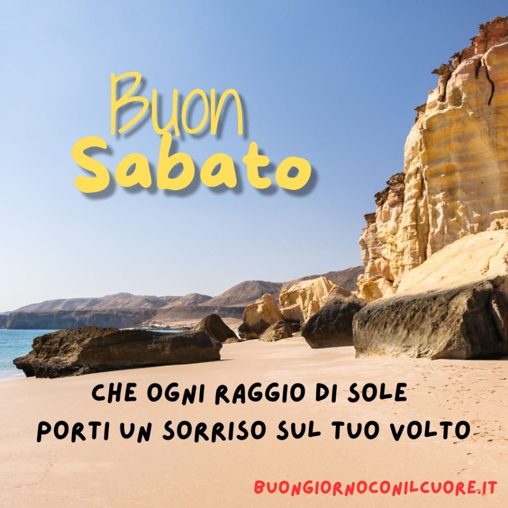 buongiorno 20 luglio 2024 e buon sabato estivo