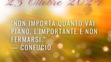 frase del giorno oggi mercoledì 23 ottobre 2024